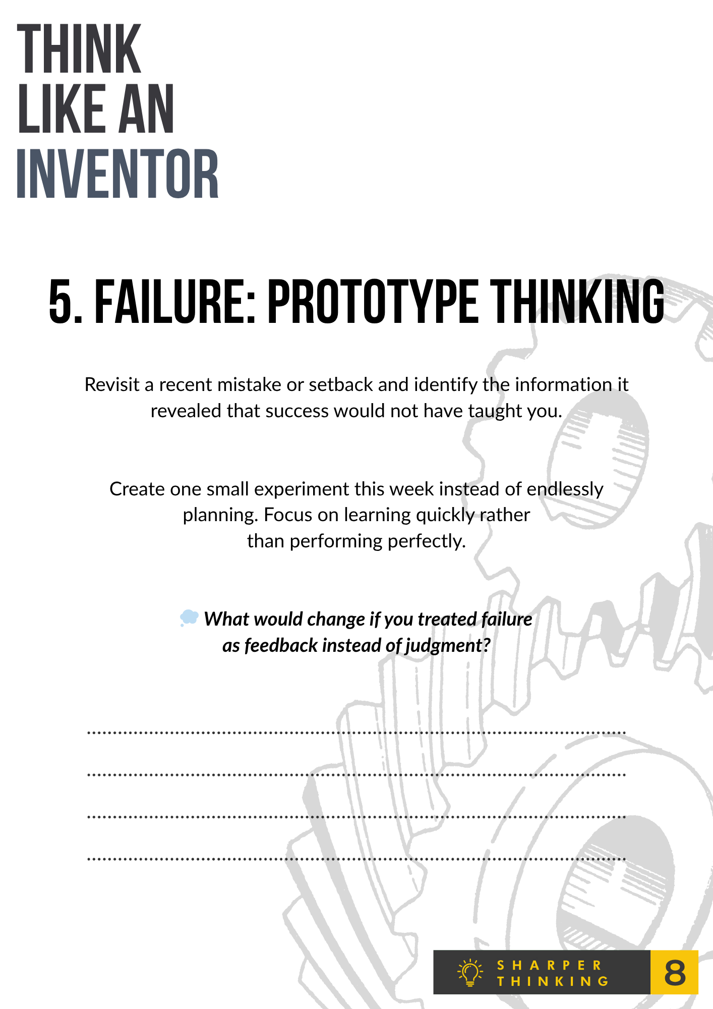 Think Like an Inventor study guide page 7 preview